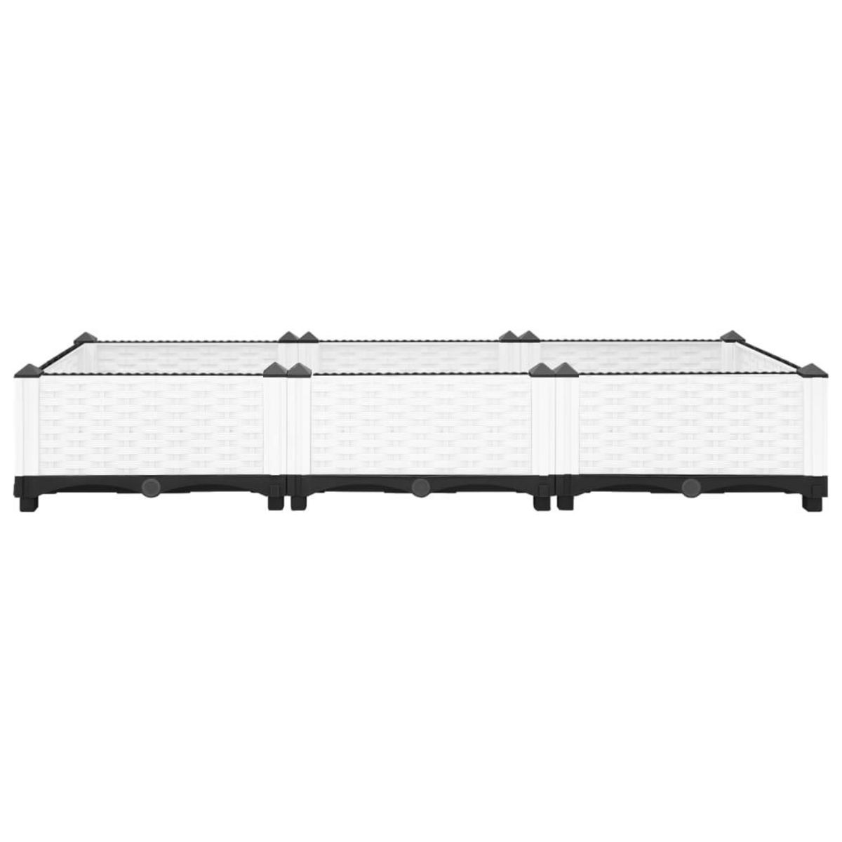 VIDAXL Lit sureleve 120x40x23 cm Polypropylene
