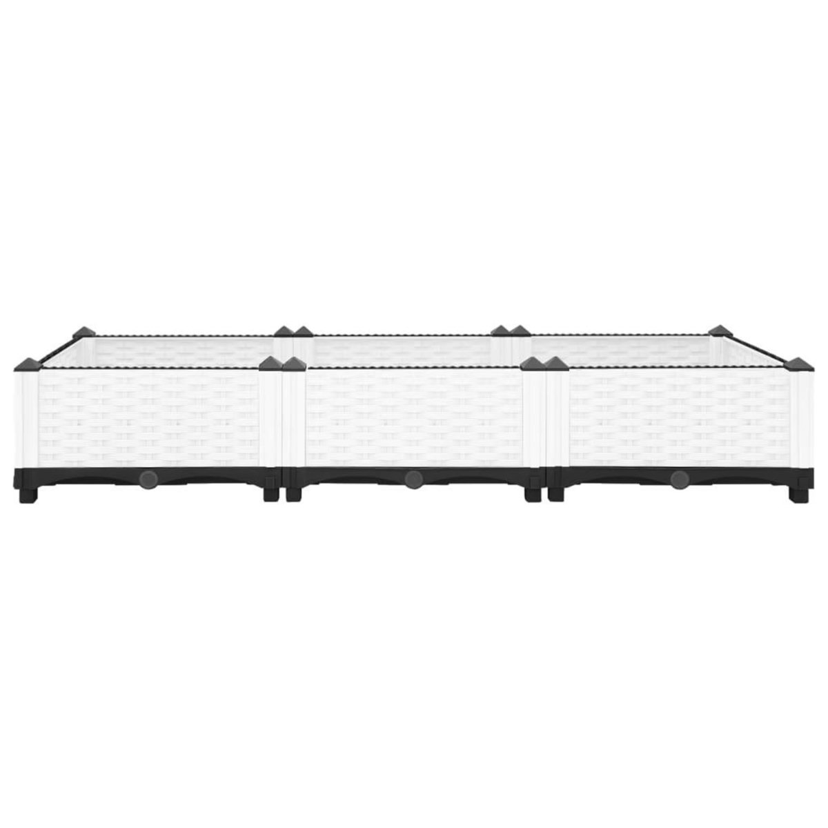 VIDAXL Lit sureleve 120x40x23 cm Polypropylene