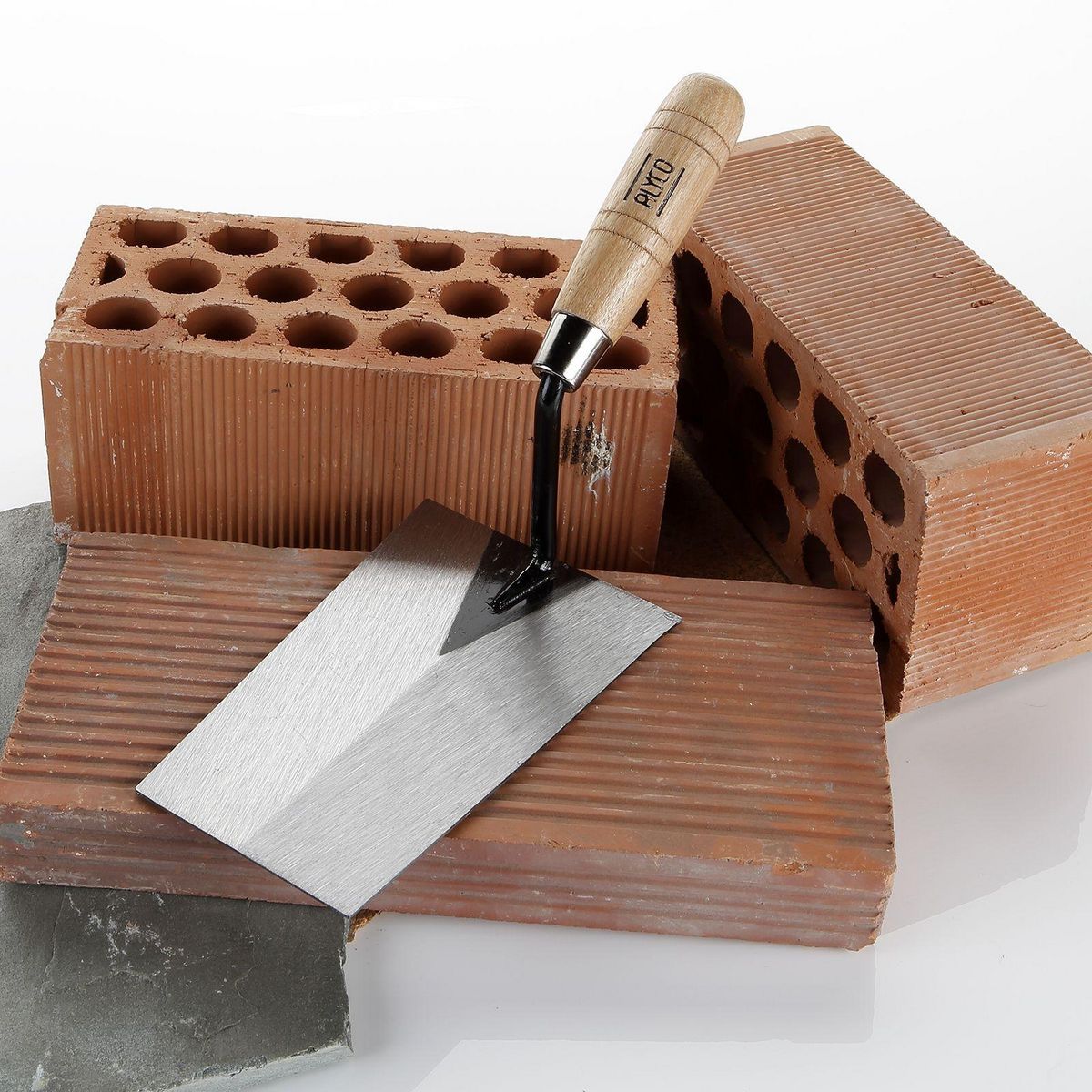 ALYCO Truelle carrée manche en bois   180 x 115 x 87 mm