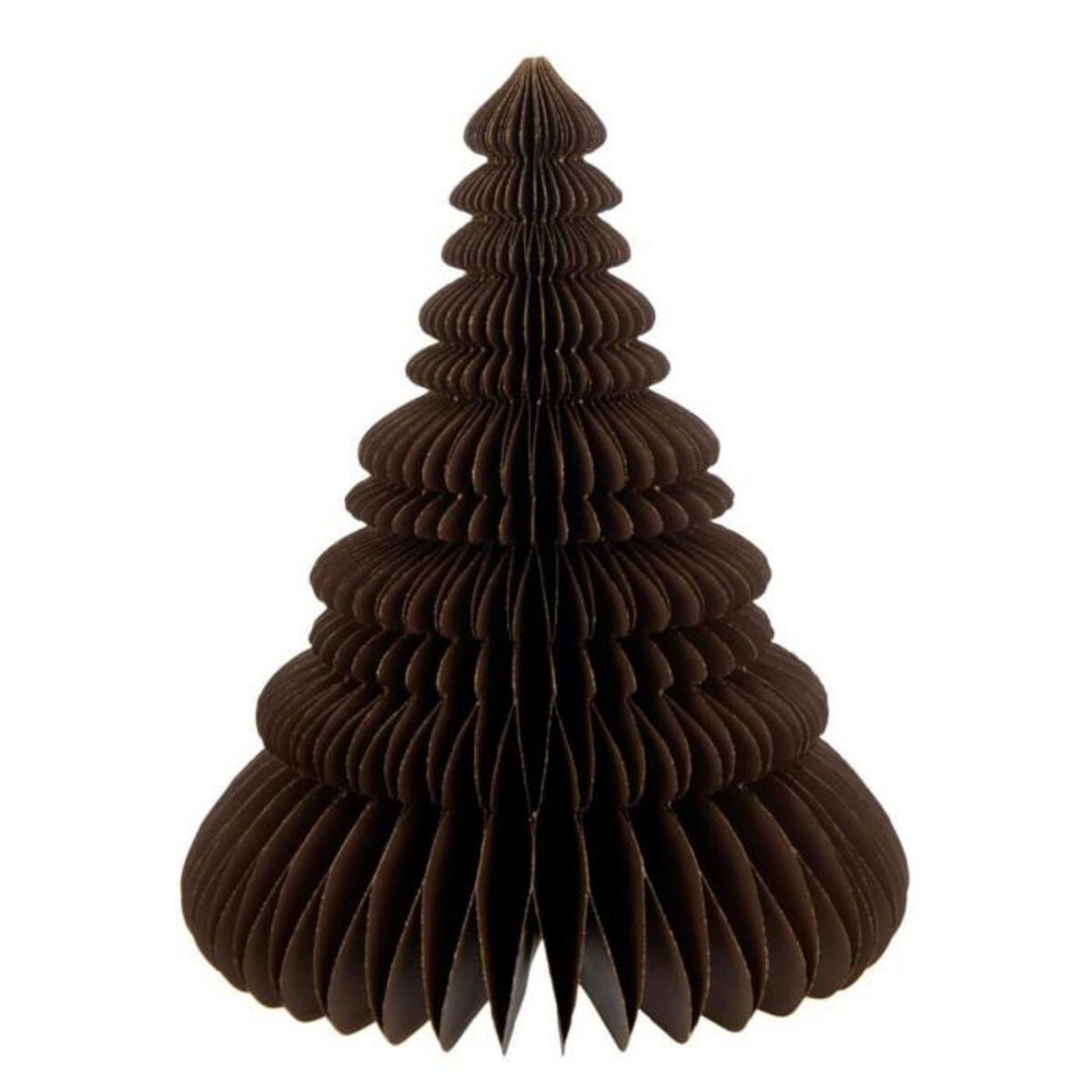 Paris Prix Sapin de Noël à Poser en Papier  Pliant  30cm Marron