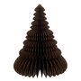 Voir la diapositive 1 : Paris Prix Sapin de Noël à Poser en Papier  Pliant  30cm Marron