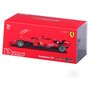 BURAGO Miniature F1 Ferrari avec casque Leclerc 1/43e