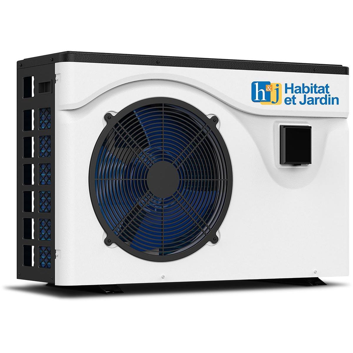 Habitat et Jardin Piscine bois   Palma 145   7.57 x 4.07 x 1.44 m + Pompe à chaleur 6.1 kW