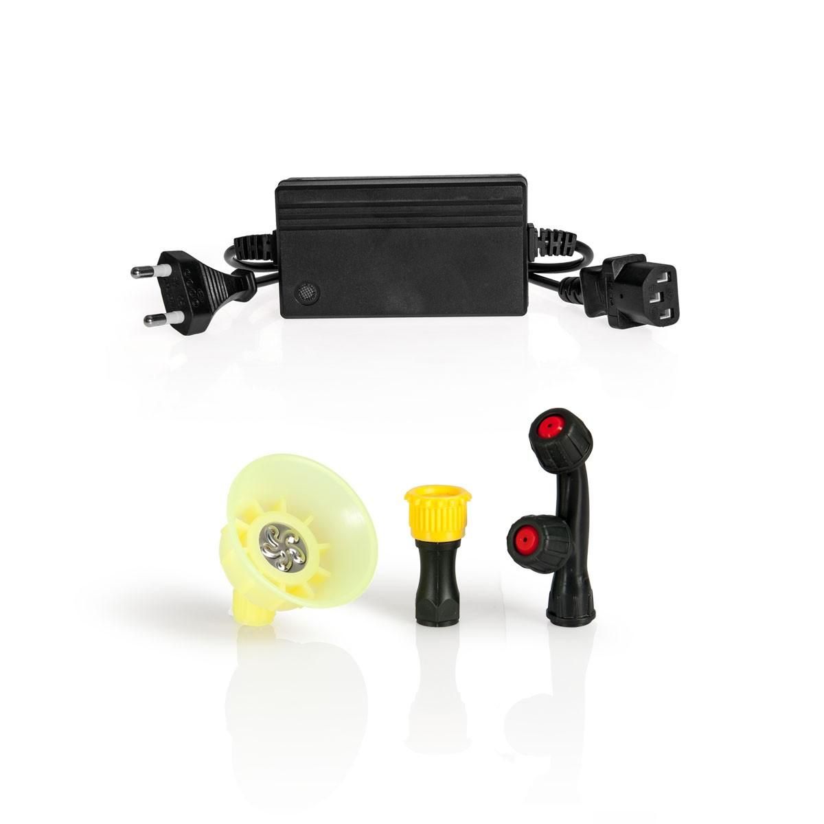 VITO Pulvérisateur de Jardin 16L à Batterie VITO - Pulvérisateur Electrique 6 bars - Buses, Chargeur et Lance Télescopique Inclus