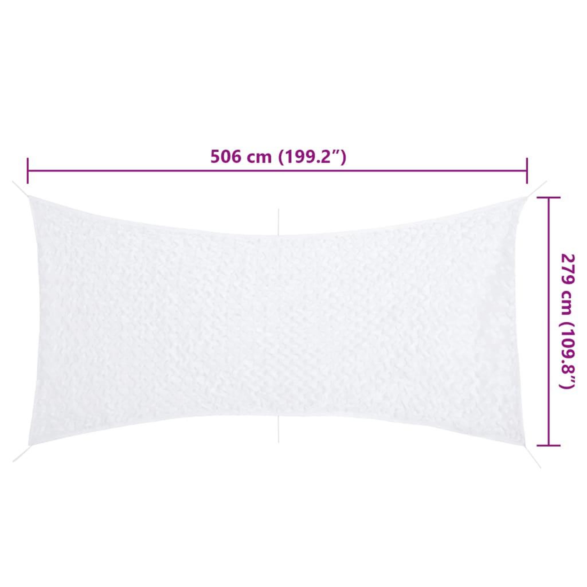 Voir la diapositive 6 : VIDAXL Filet de camouflage avec sac de rangement 506x279 cm blanc