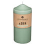 Voir la diapositive 2 : COMPTOIR DE LA BOUGIE Bougie Cylindrique Déco  Hugo  14cm Vert Eucalyptus