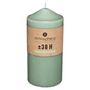 Voir la diapositive 2 : COMPTOIR DE LA BOUGIE Bougie Cylindrique Déco  Hugo  14cm Vert Eucalyptus