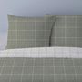 Voir la diapositive 2 : Dourev Housse de couette 240x220 Régis vert + 2 taies