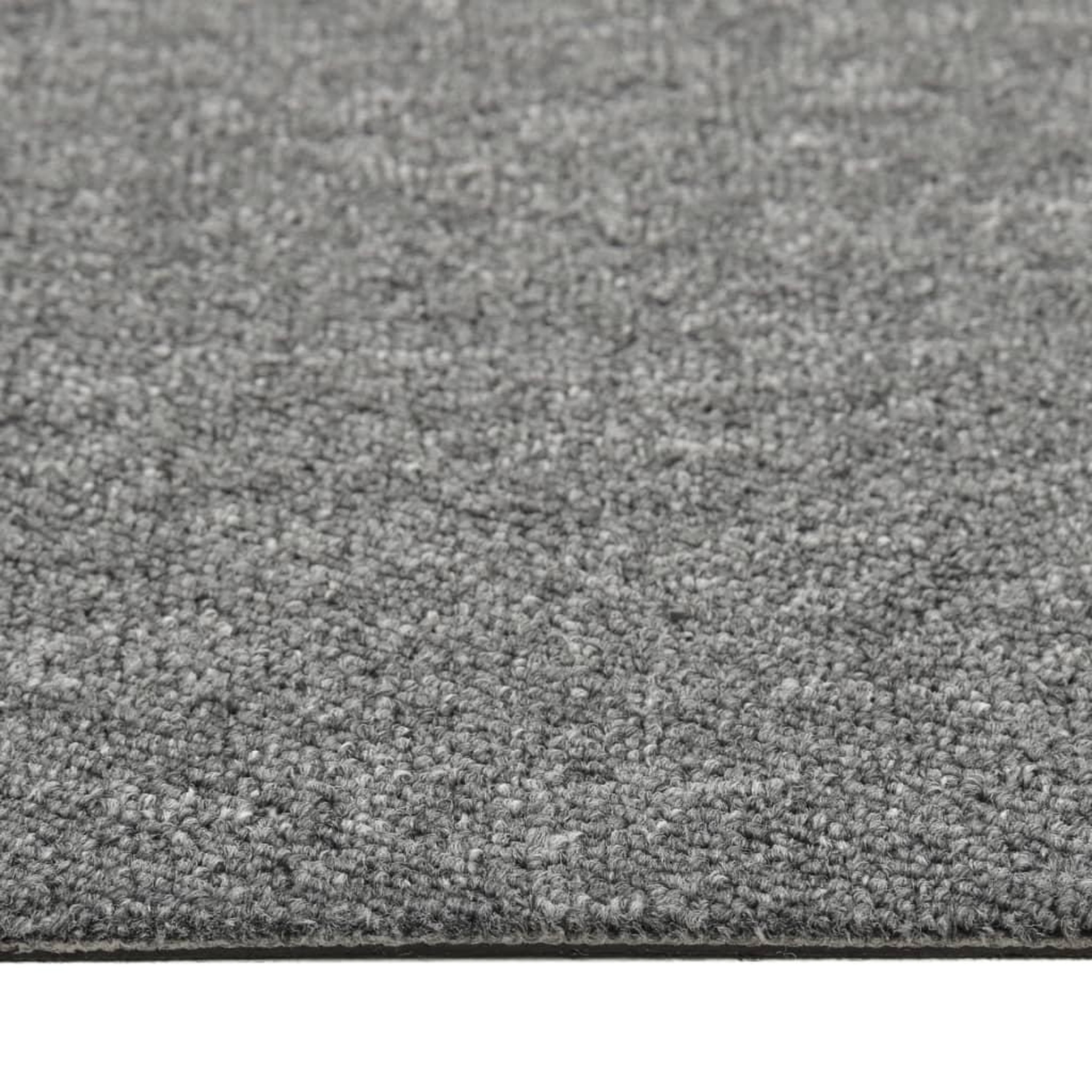 Voir la diapositive 5 : VIDAXL Dalles de tapis de sol 20 pcs 5 m^2 50x50 cm Gris