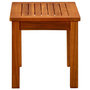 Voir la diapositive 3 : VIDAXL Table basse de jardin 50x35x36 cm Bois solide d'acacia