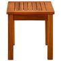 Voir la diapositive 3 : VIDAXL Table basse de jardin 50x35x36 cm Bois solide d'acacia