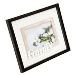 ATMOSPHERA Cadre Photo Déco  Lorenzo  10x15cm Noir & Blanc