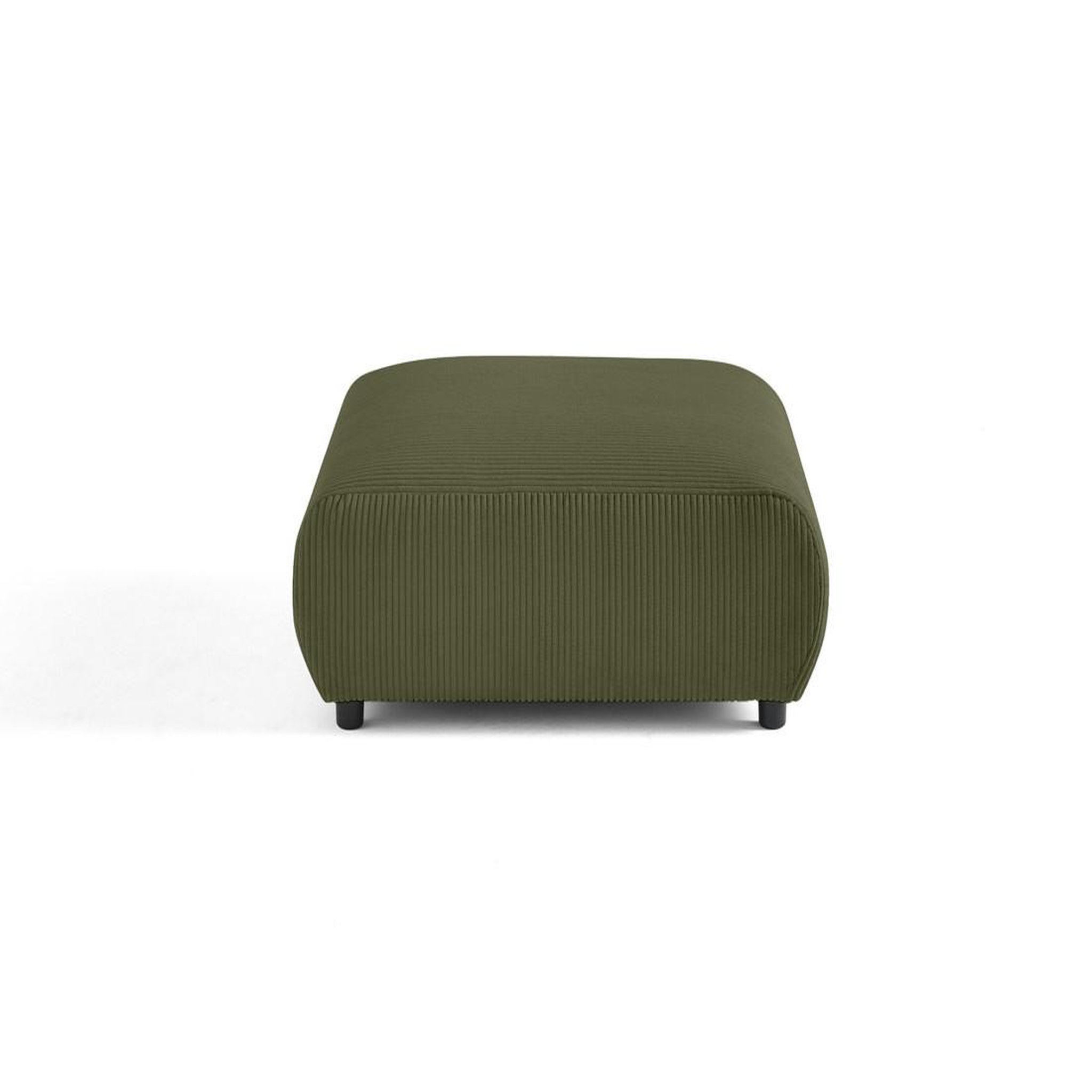 Voir la diapositive 3 : LISA DESIGN Garance - pouf modulable - en velours côtelé