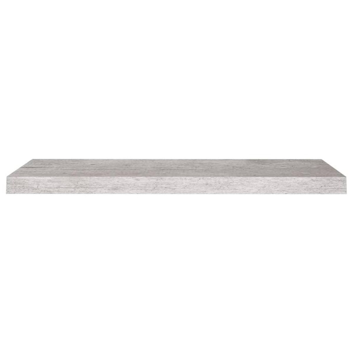 VIDAXL Etagere murale flottante Gris beton 80x23,5x3,8 cm MDF