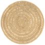 Voir la diapositive 1 : VIDAXL Tapis fait a la main Jute tressee 240 cm