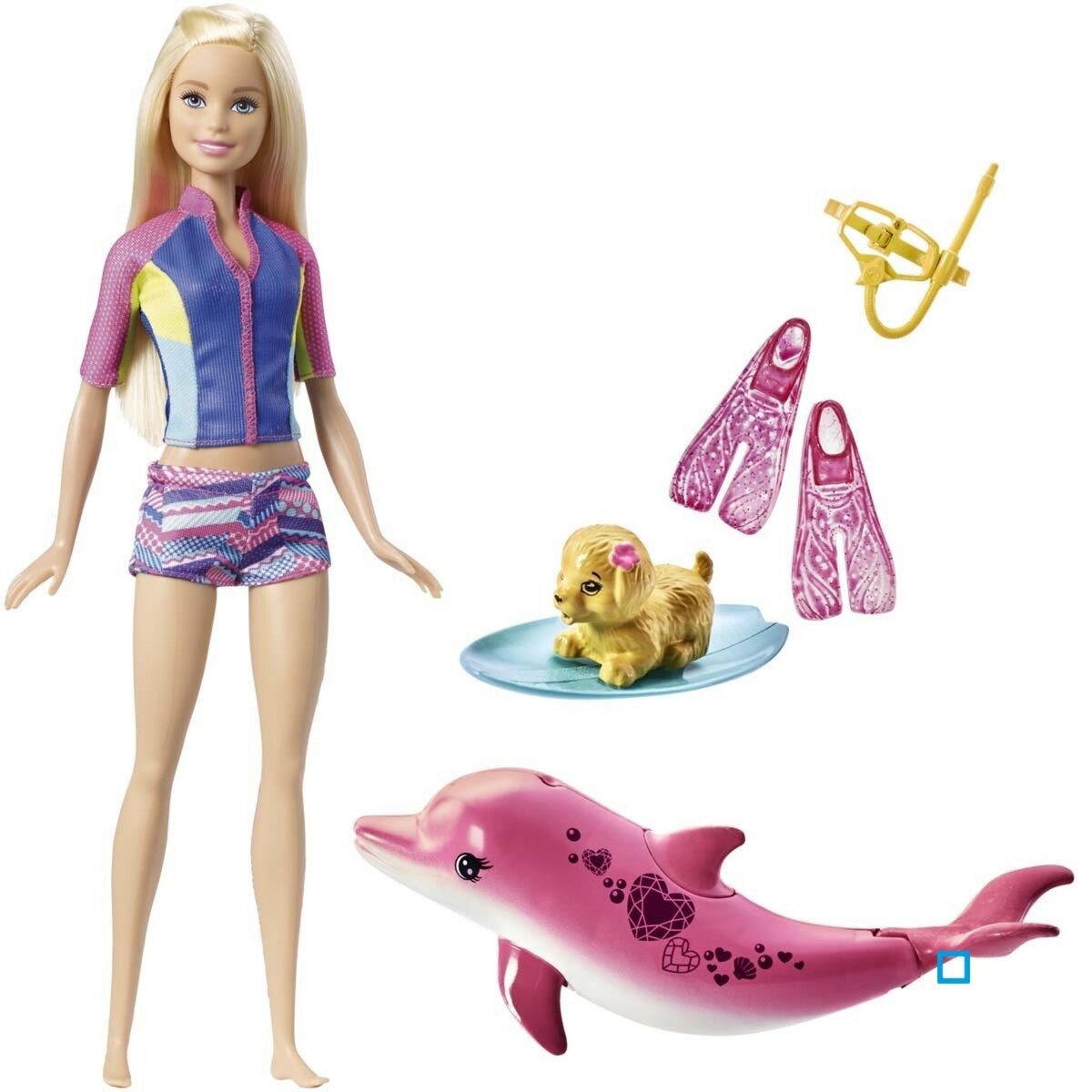 MATTEL Poupée Barbie et son Dauphin Magique