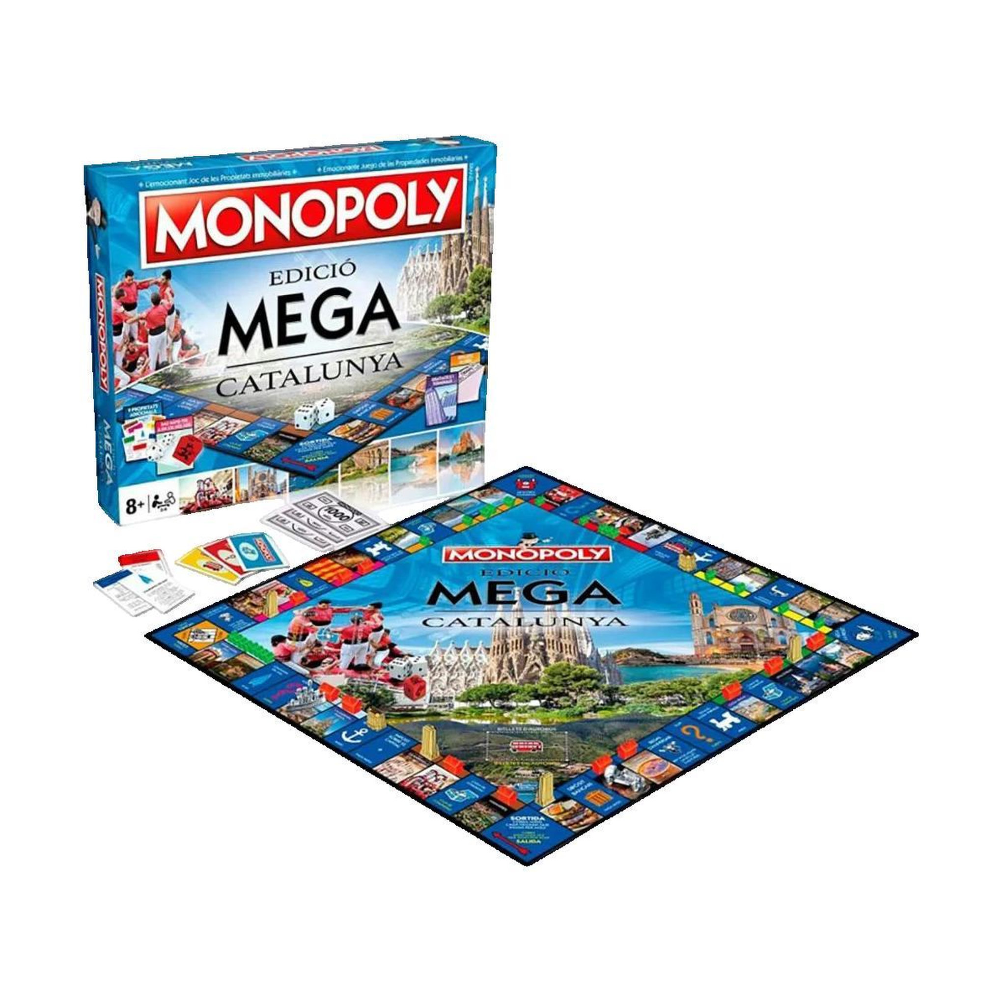 HASBRO Jeu de société Hasbro Monopoly Mega Catalunya