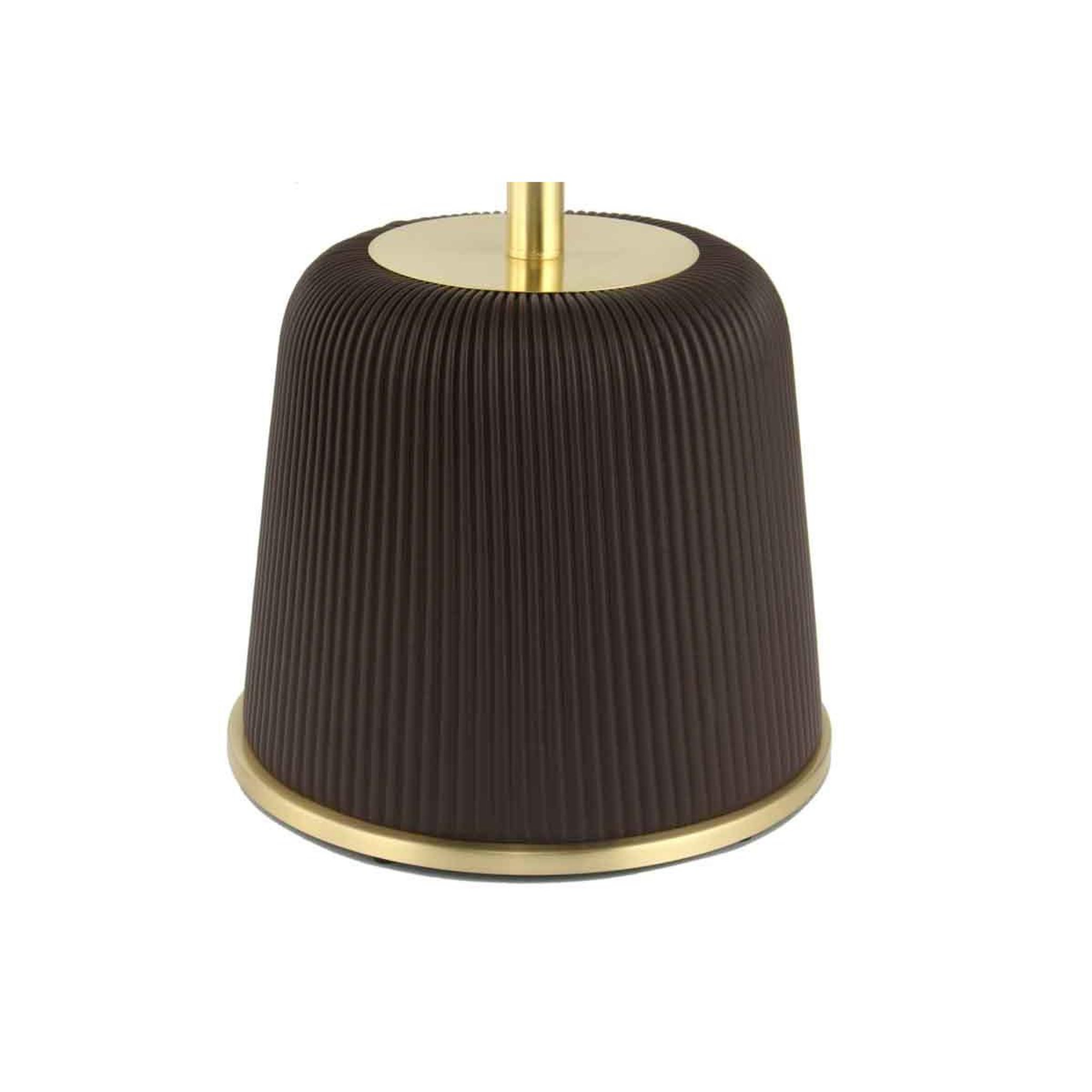 Voir la diapositive 4 : Paris Prix Table d'appoint design  jokai  60cm marron & or