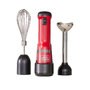 Voir la diapositive 2 : BLACK ET DECKER Mixeur Plongeant Black+Decker BCKM1012KR Sans Fil Rouge