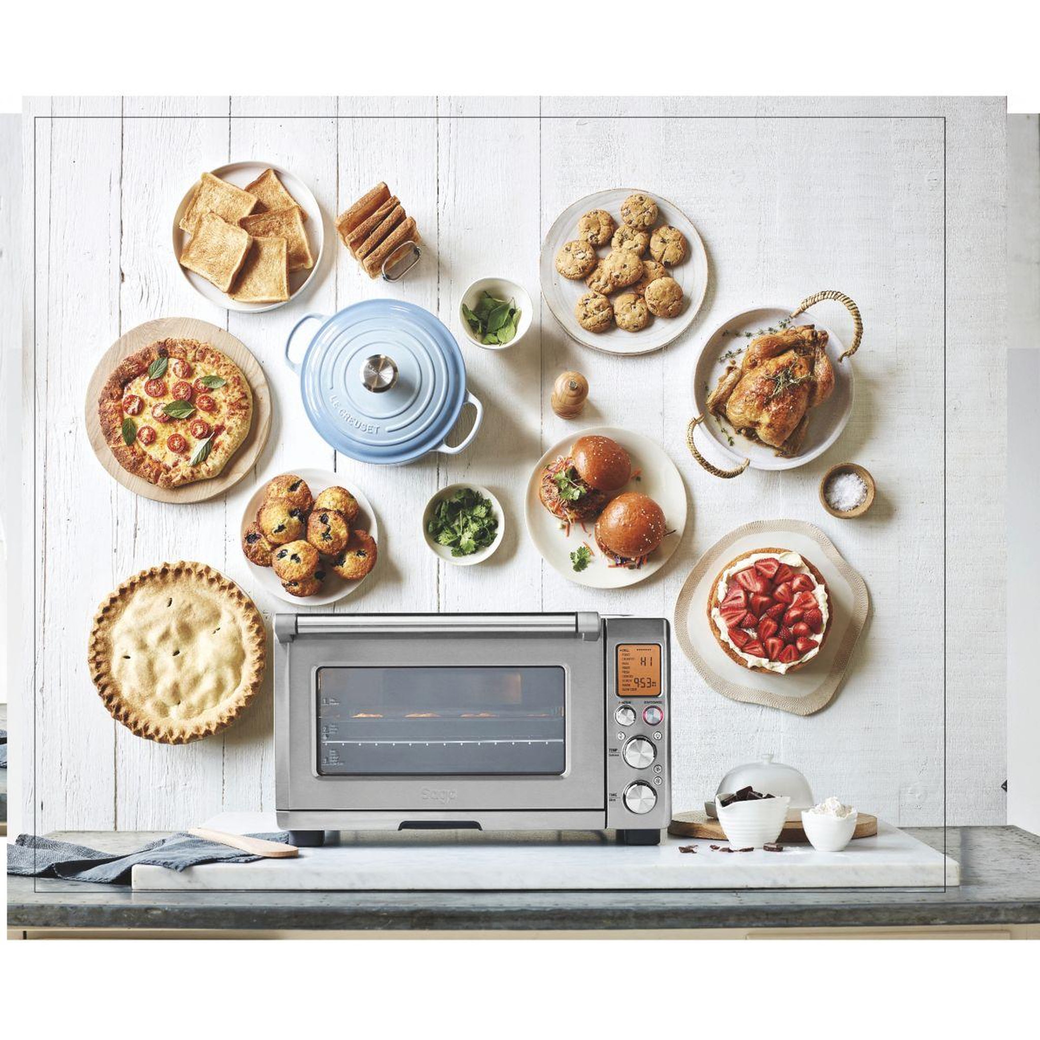 Voir la diapositive 4 : SAGE APPLIANCES Mini four smart oven pro
