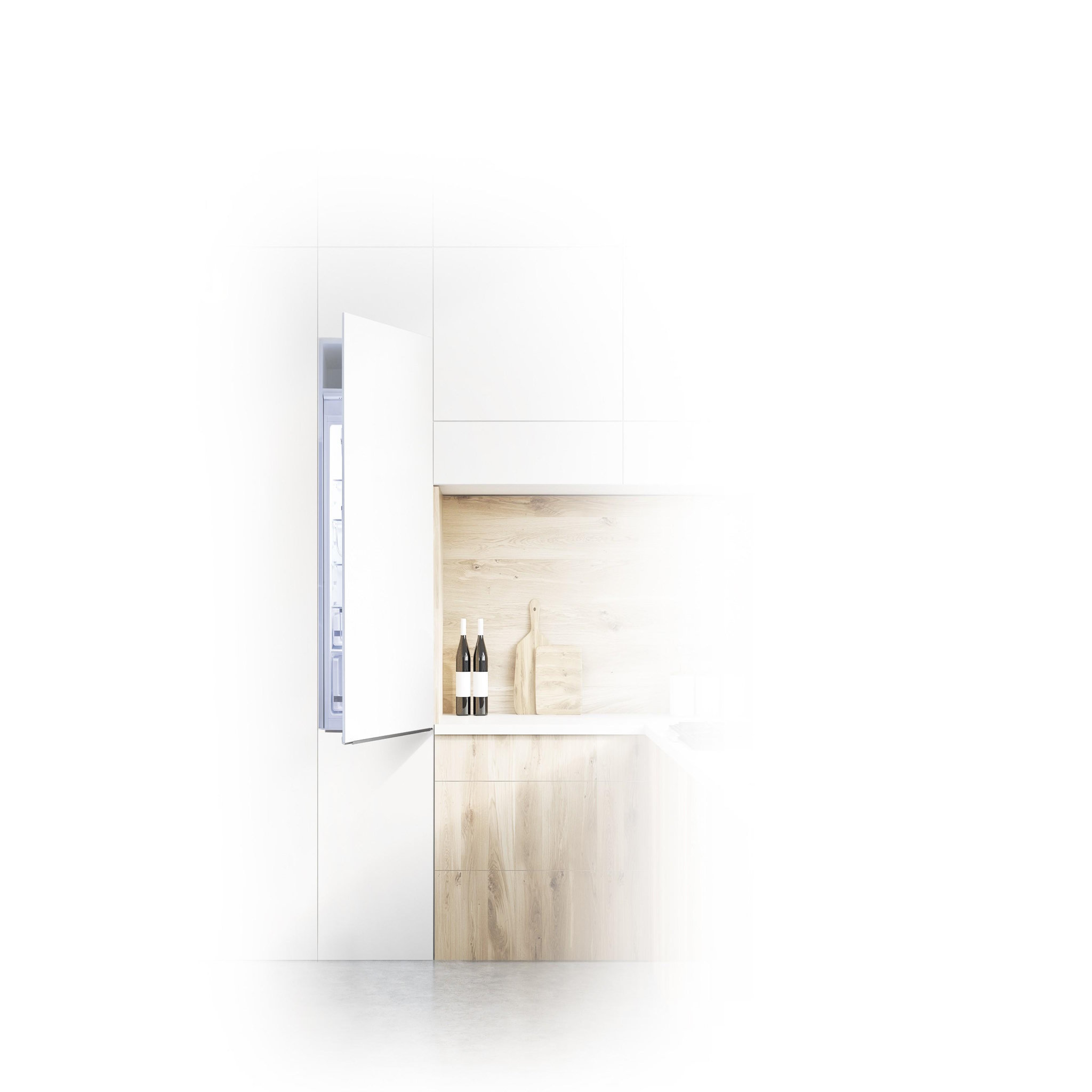 Voir la diapositive 5 : SCHNEIDER Réfrigérateur combiné 250L Blanc - SCRCI177BS-E