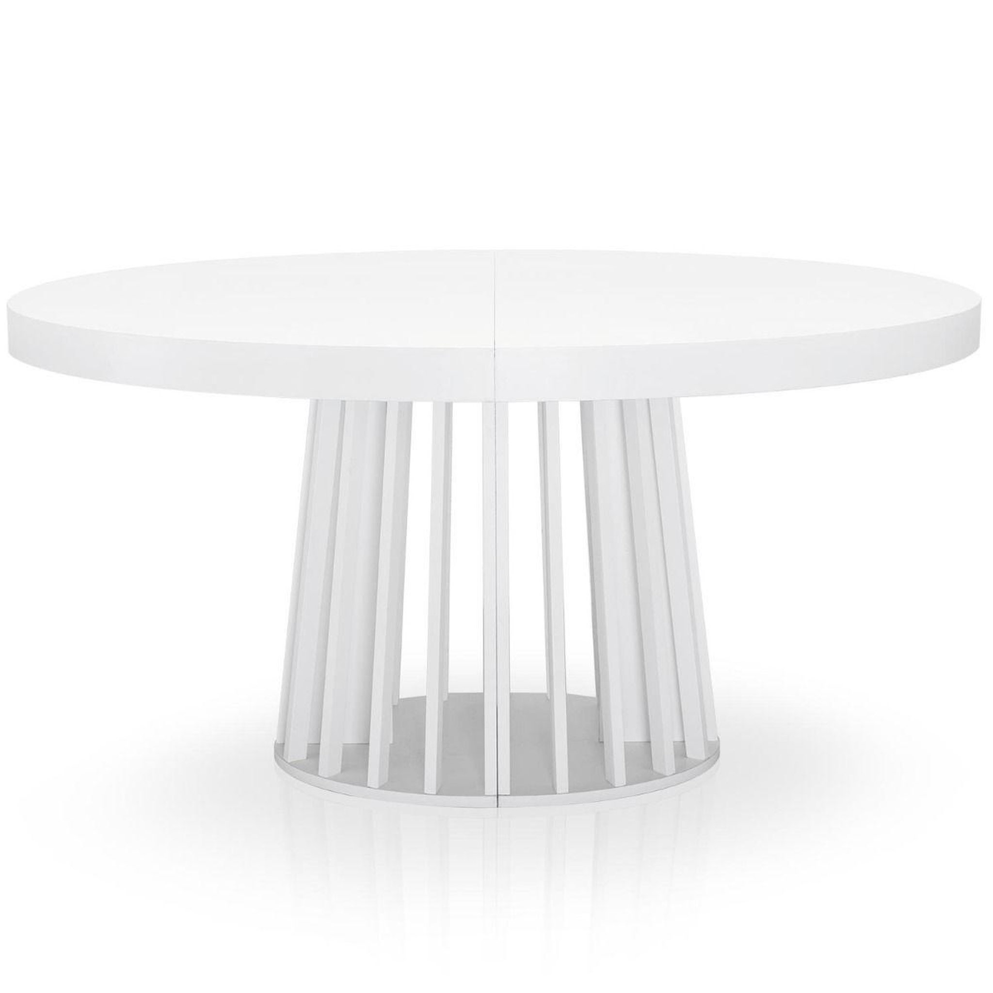 Paris Prix Table de repas extensible  laize  150-300cm blanc