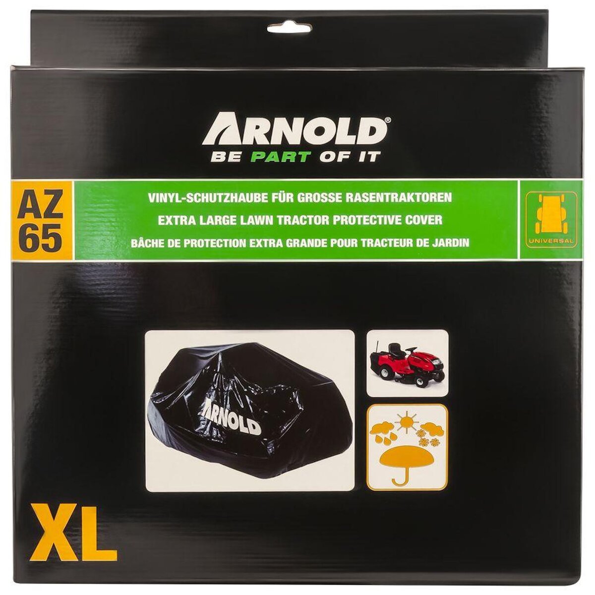 ARNOLD Housses de protection pour tracteurs tondeuses autoportées taille XL