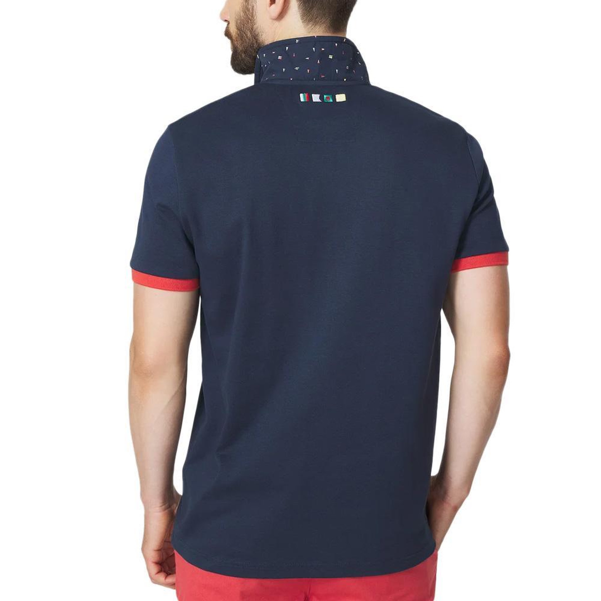 Voir la diapositive 2 : TBS Polo Marine Homme TBS BARZO