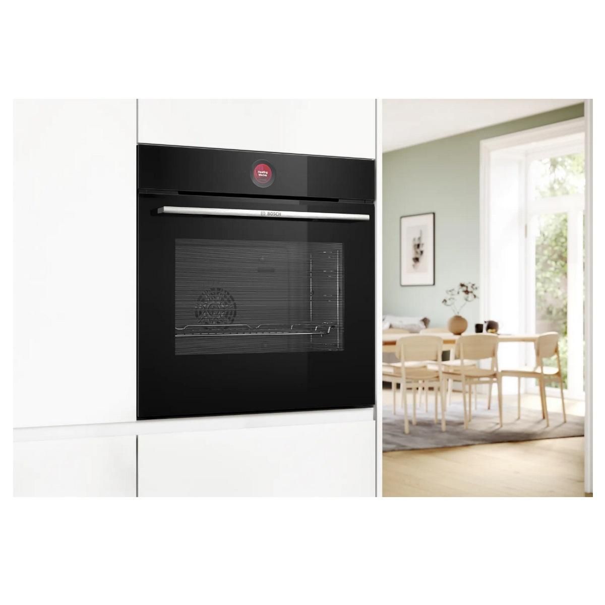 BOSCH Four intégrable multifonction 71l 60cm a+ ecoclean noir - HBG7541B1