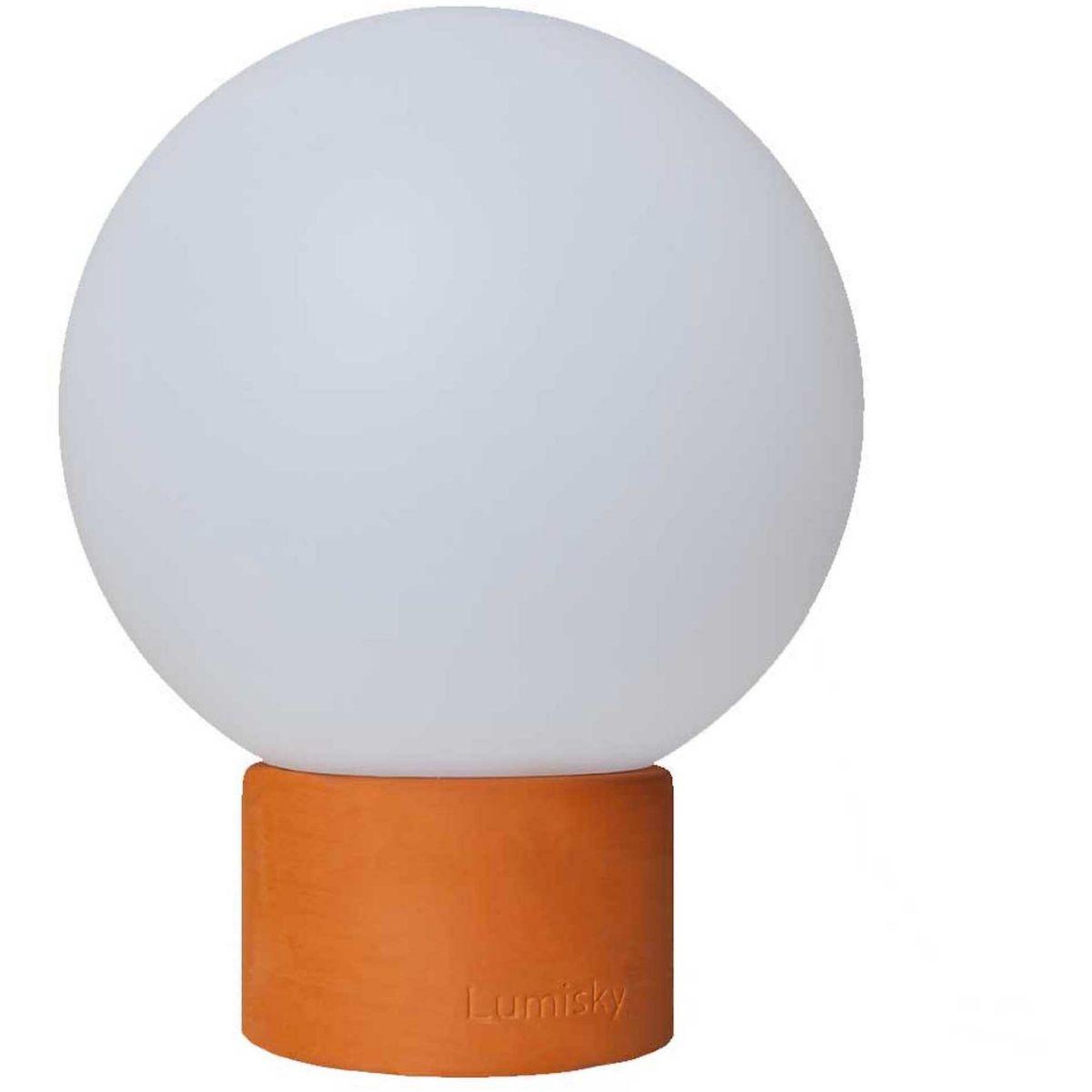 Lumisky Lampe de table de table sans fil touch LED terre cuite