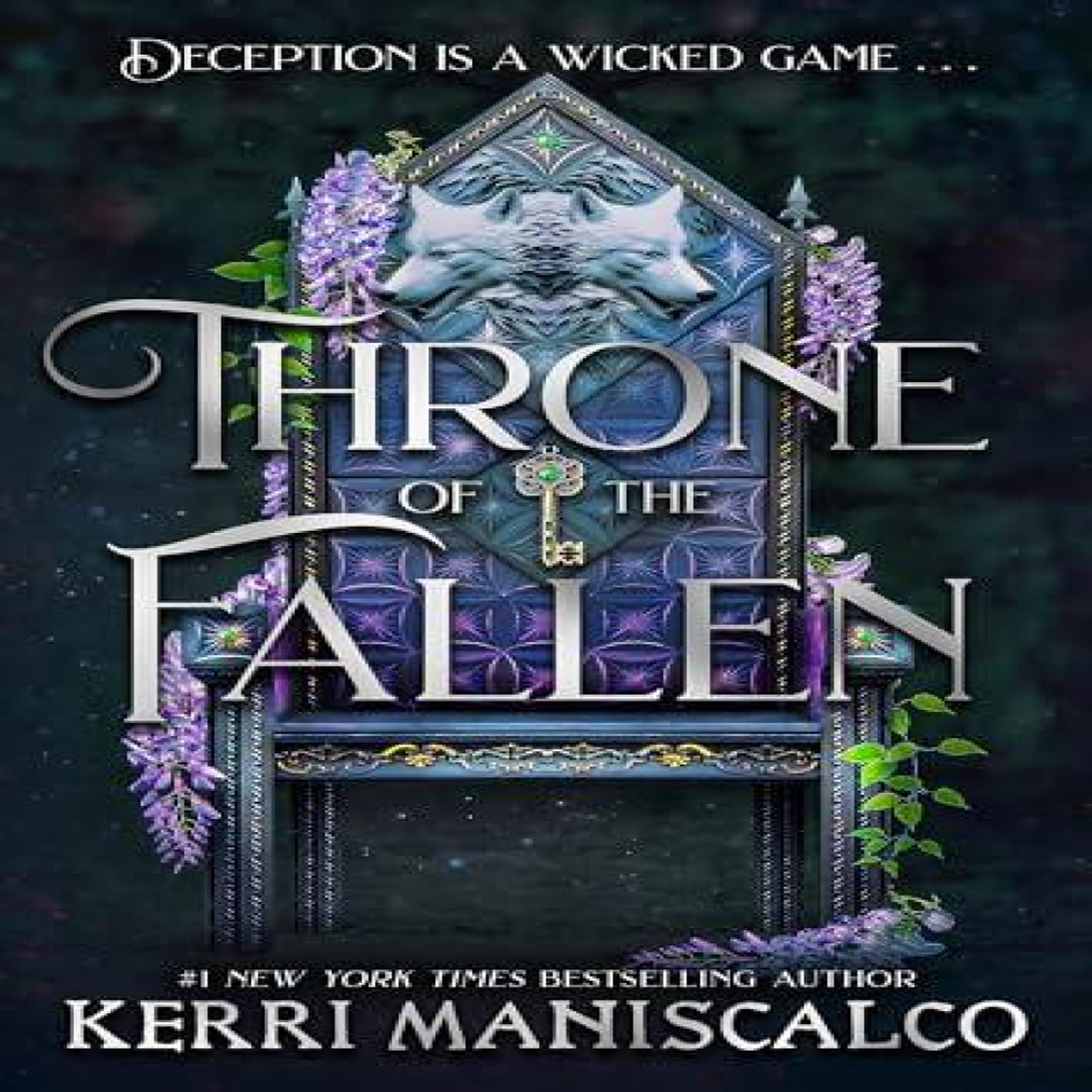 LIVRES Throne of the Fallen : the seriously spicy and addictive romantasy from the author of Kingdom of the Wicked