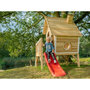 Voir la diapositive 3 : EXIT TOYS Maisonnette en bois pour enfants Fantasia 300 Naturel - Exit Toys