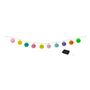 Voir la diapositive 4 : Lumisky Guirlande boules de coton MIMY Multicolore Coton 3.8M