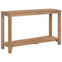 Voir la diapositive 1 : VIDAXL Table console 120 x 35 x 75 cm Bois de teck massif
