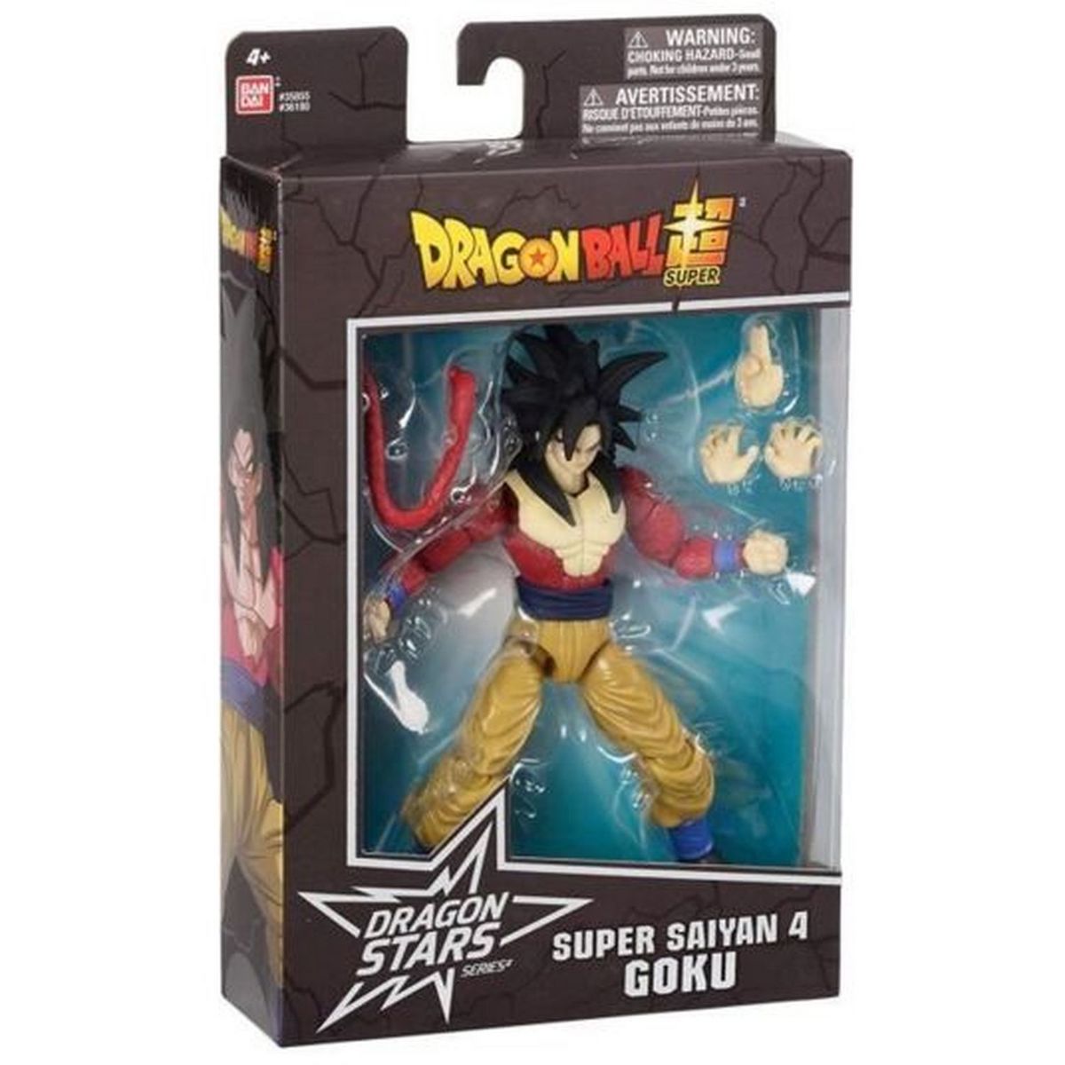BANDAI Figurine Dragon Star 17 cm - Super Saiyan 4 Goku - Dragon Ball Super