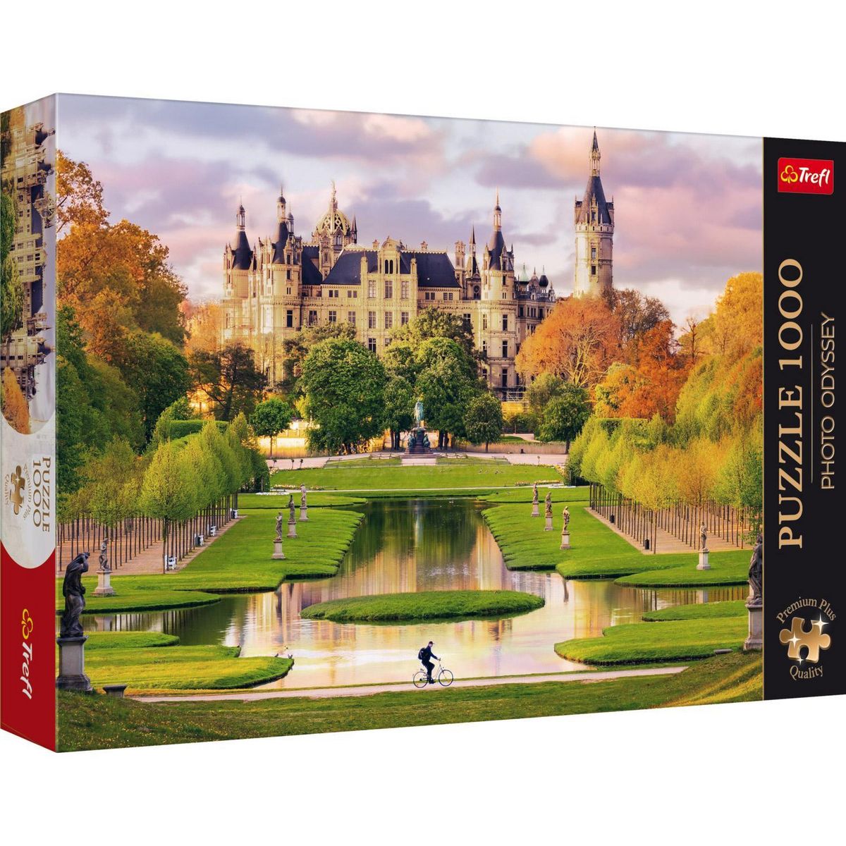 Trefl Puzzle 1000 pièces : Photo Odyssée : Château de Schwerin, Allemagne
