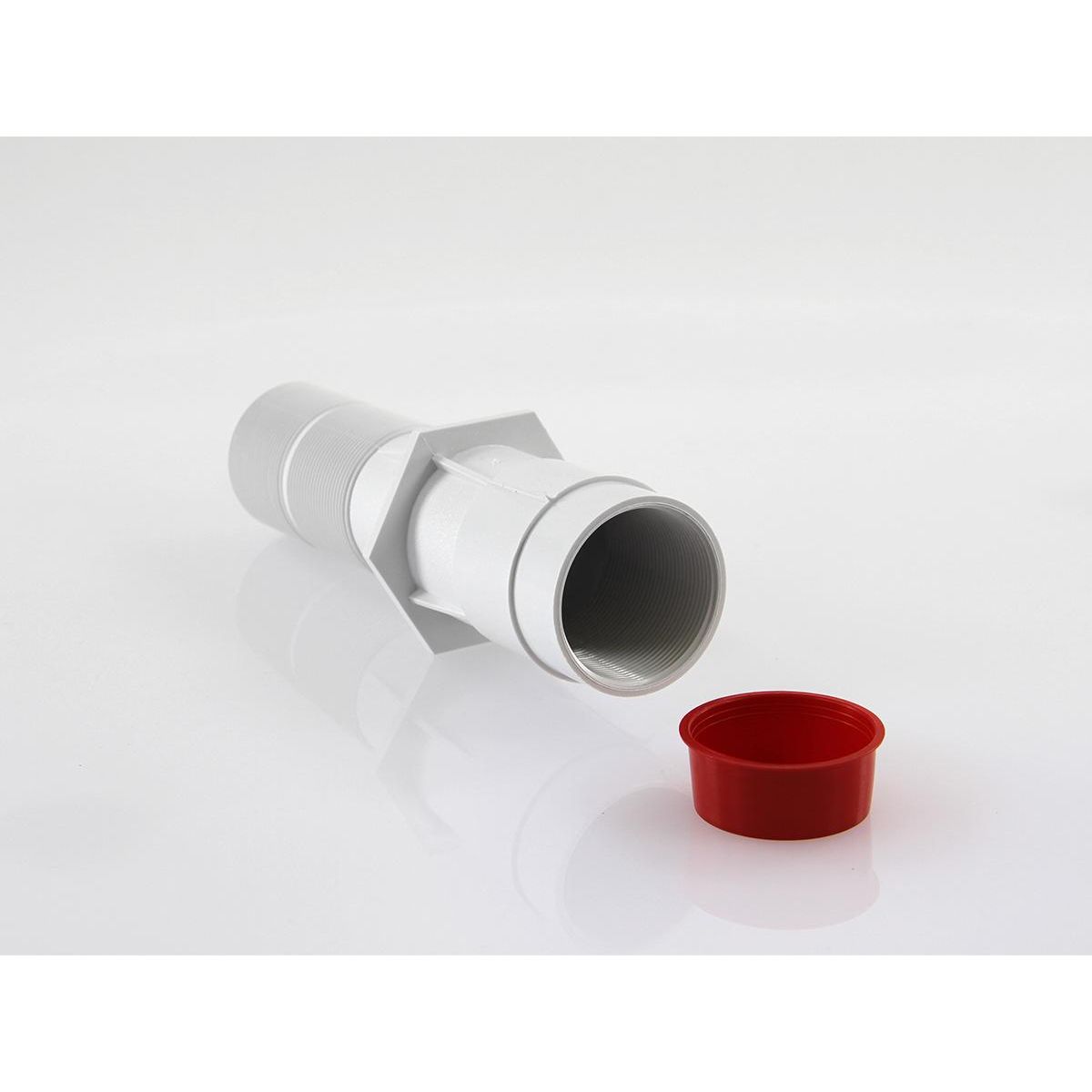 Hayward Traversée de paroi pour piscine béton - 25 cm - Blanc - 3350