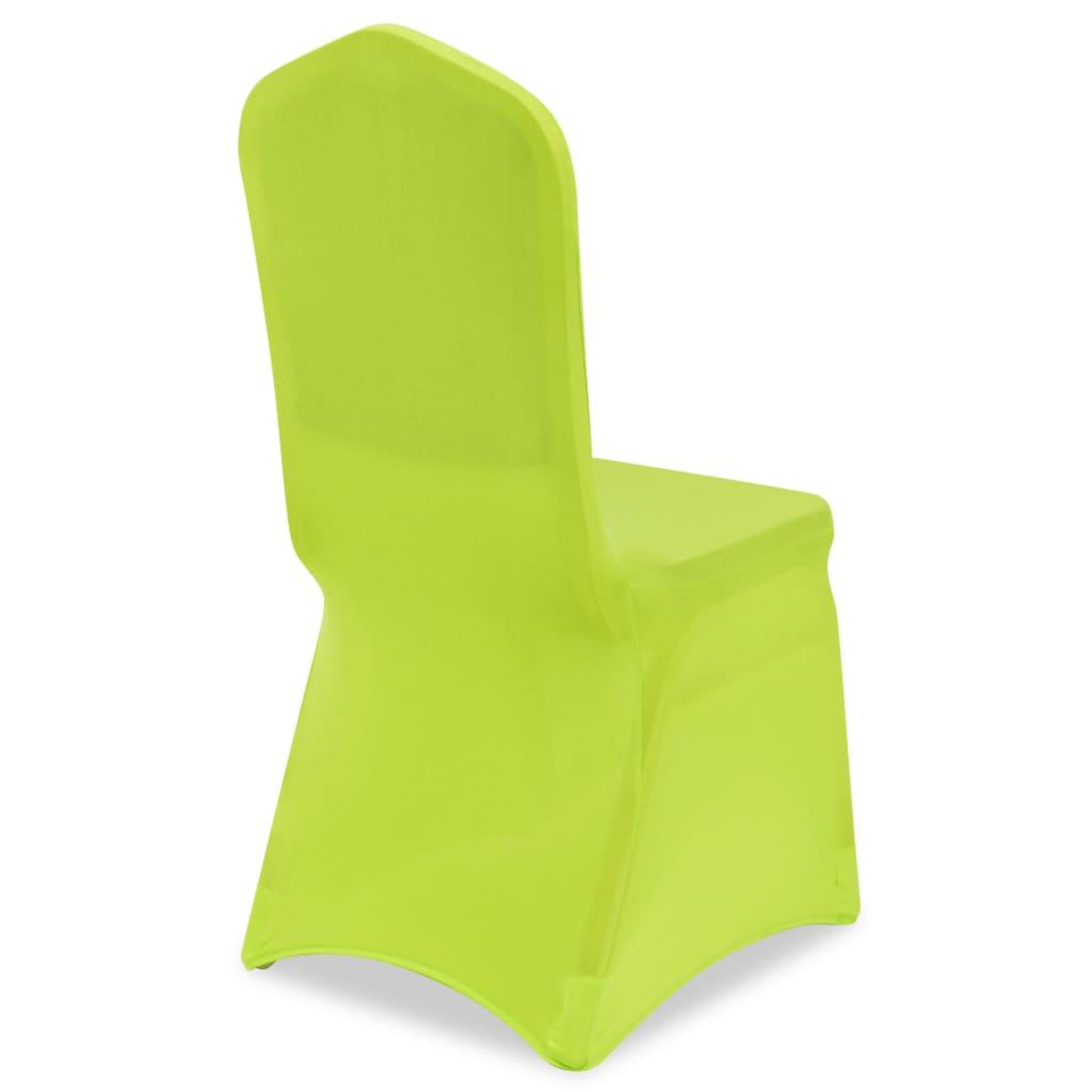Voir la diapositive 5 : VIDAXL Housse de chaise extensible 6 pcs vert