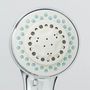 Voir la diapositive 3 : SCHUTTE SCHÜTTE Ensemble de barre de douche FRESH chrome