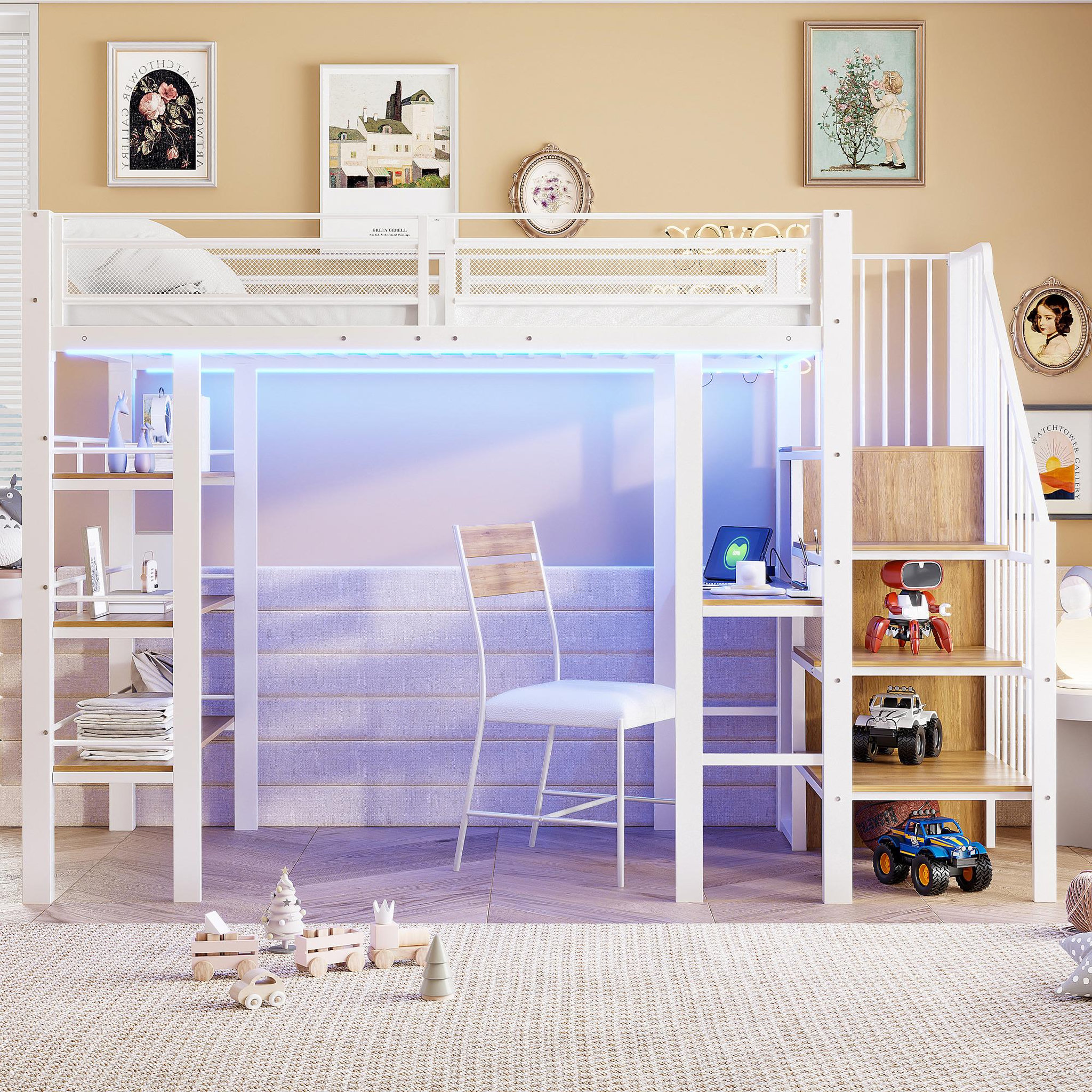 Voir la diapositive 2 : MERAX Lit mezzanine