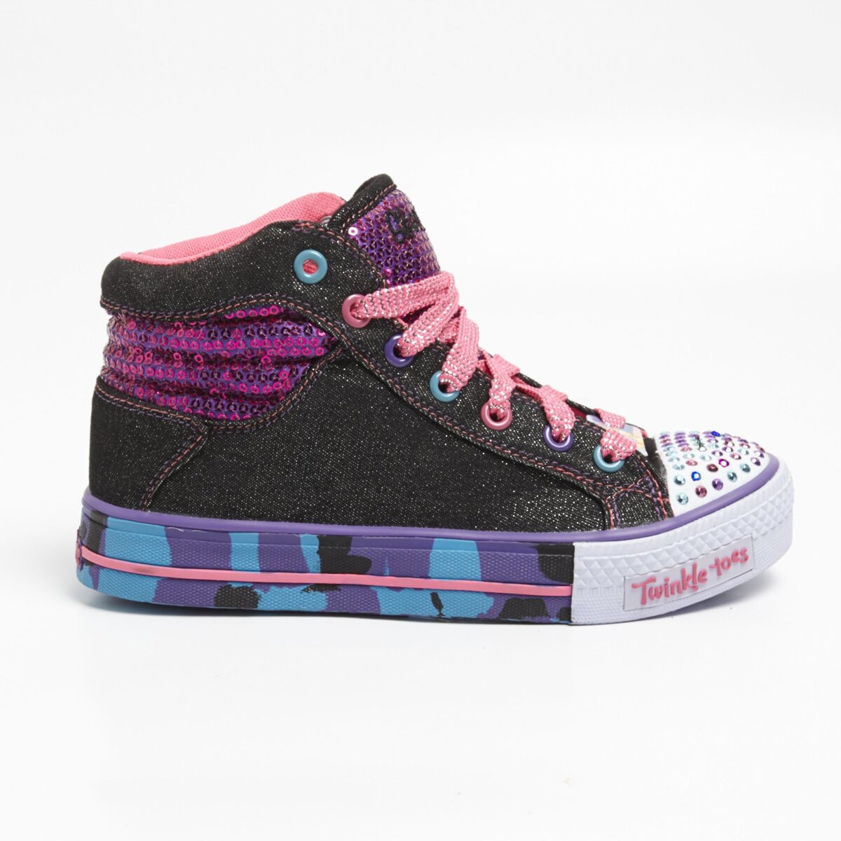 Basket skechers cheap fille pas cher