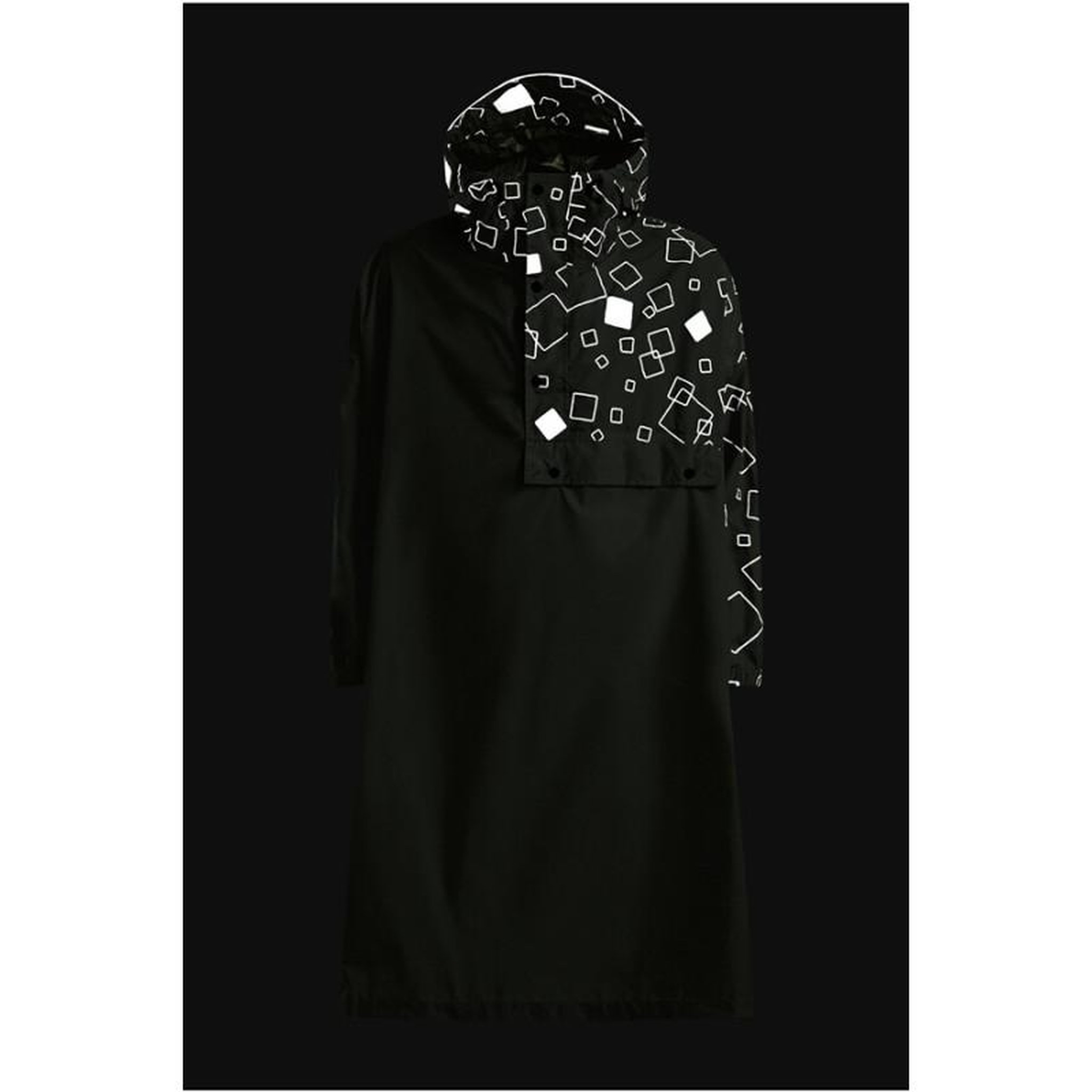 Voir la diapositive 2 : URBAN CIRCUS Veste imperméable et anti pluie Urban Circus Cape de pluie Essentiel Kaki