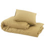 Voir la diapositive 6 : VIDAXL Ensemble de housse de couette Taupe 240x220 cm Microfibre