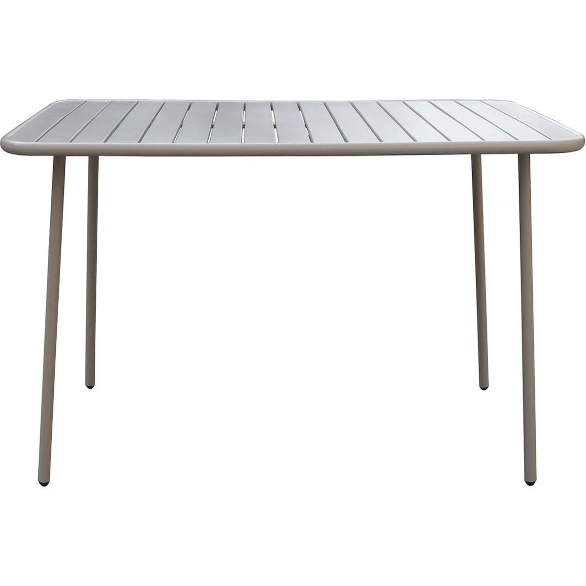 Habitat et Jardin Table jardin en métal  Bilbao  - 150 x 90 x 71 cm - Taupe