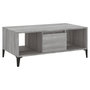 Voir la diapositive 2 : VIDAXL Table basse Sonoma gris 90x50x36,5 cm Bois d'ingenierie