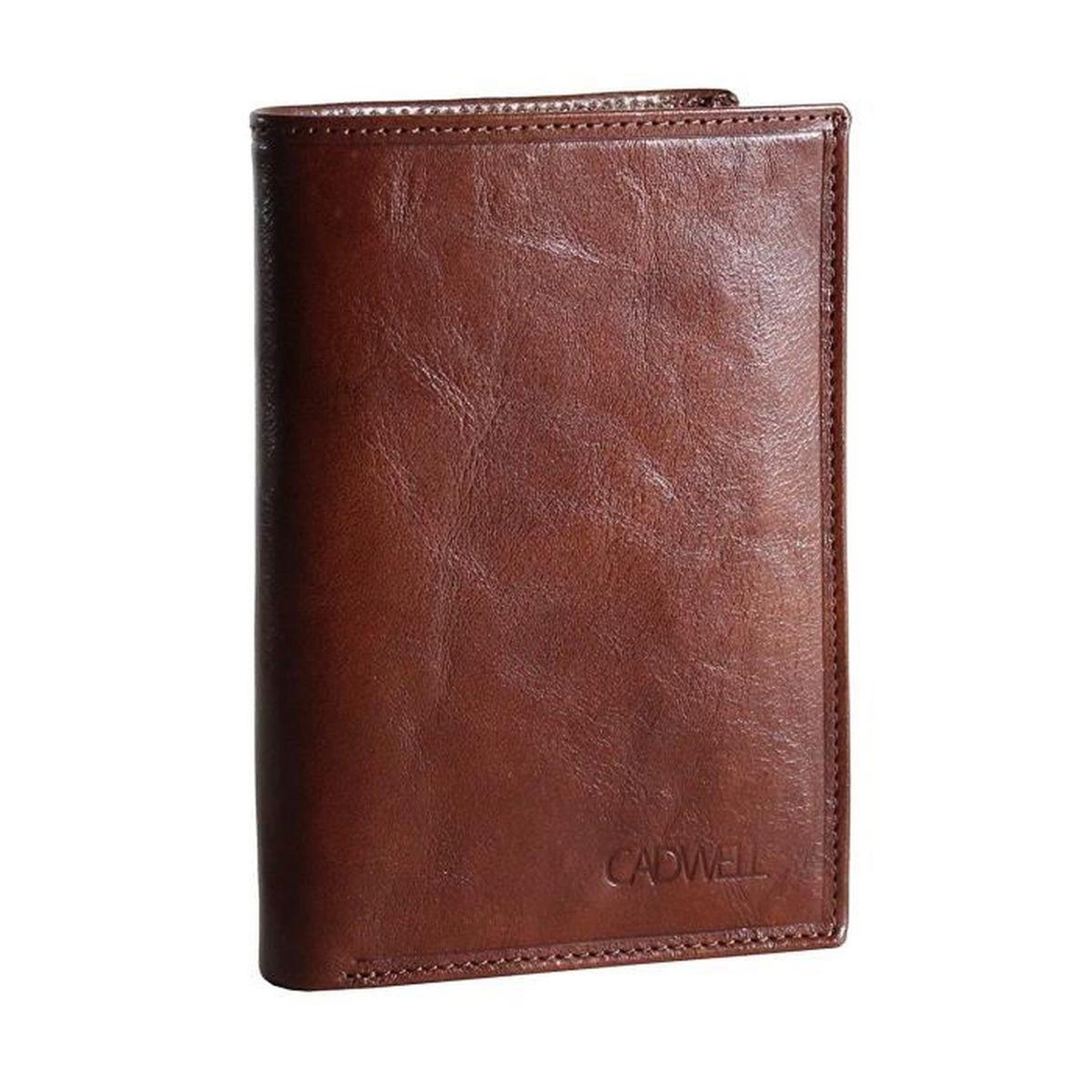 Voir la diapositive 1 : Cadwell Portefeuille Cadwell Homme 100% Cuir de Vachette - Marron