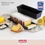 Voir la diapositive 2 : ZENKER Ensemble avec 1 Moule à Cake 25,5cm, 1 spatule Zenker et 2 bols à mixer en inox Fackelmann