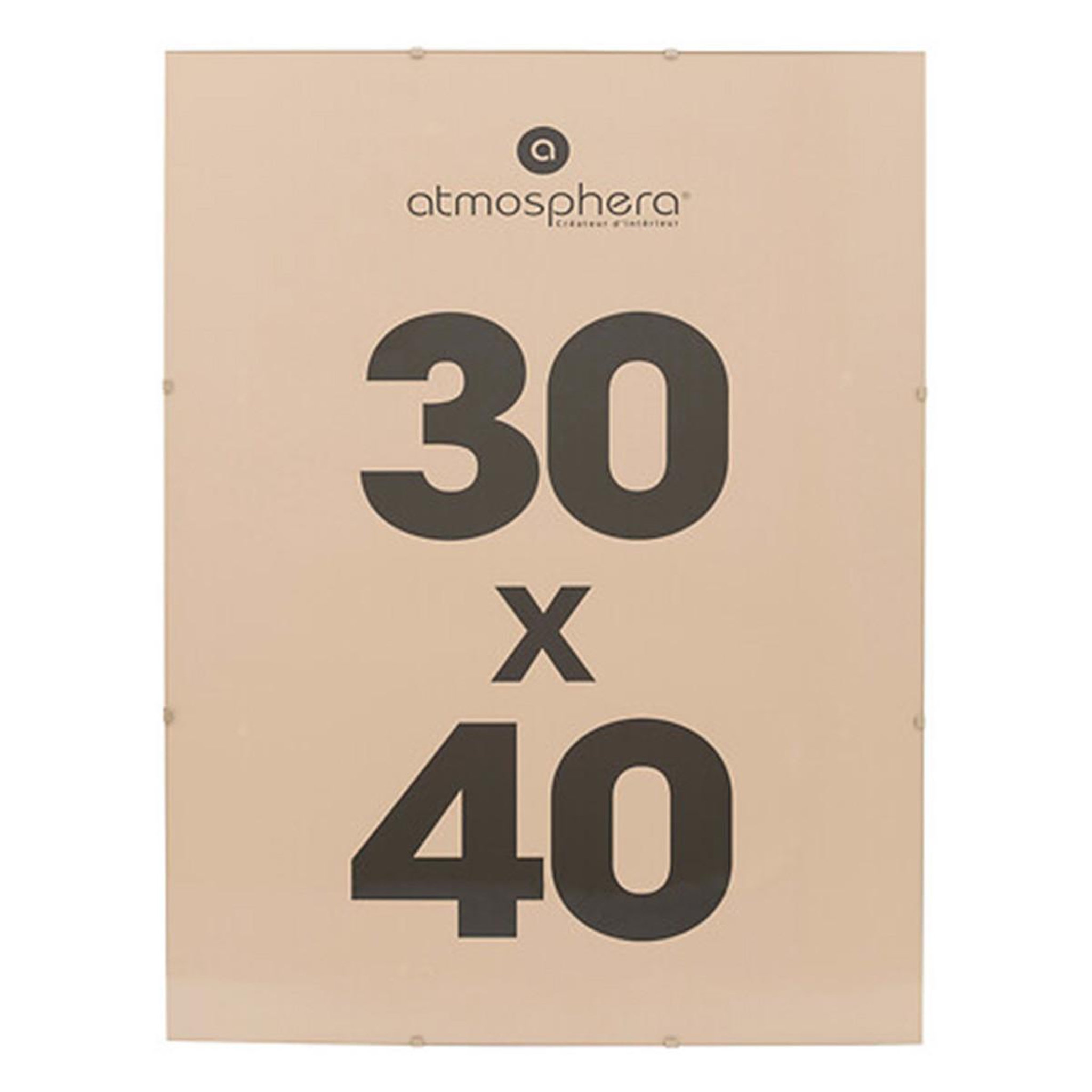 ATMOSPHERA Cadre Sous-Verre  Sully  30x40cm Transparent