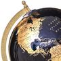 Voir la diapositive 3 : ATMOSPHERA Globe terrestre noir et or H33 cm