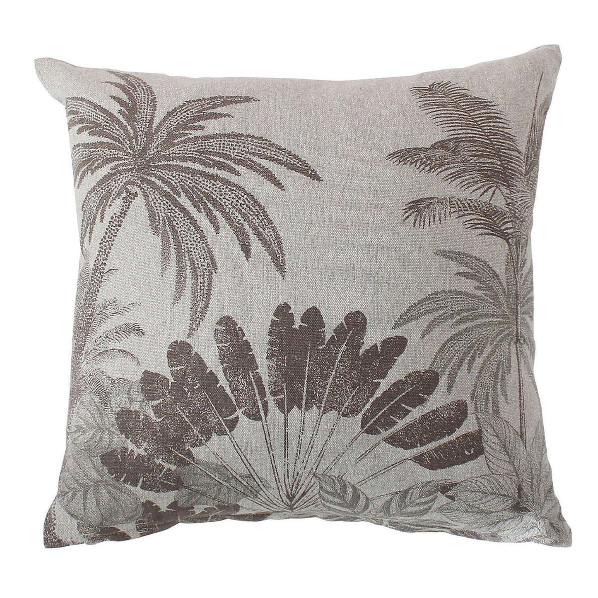 ENJOY HOME Coussin déco imprimé  bali  40x40cm lin